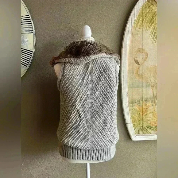 Ci Sono Lined Sweater Vest Jacket Size 5 - Picture 8 of 11